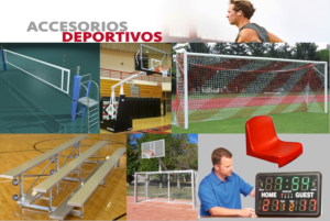 Porterias, Canastas, Tableros,marcadores y butacas SportCourts Guatemala.